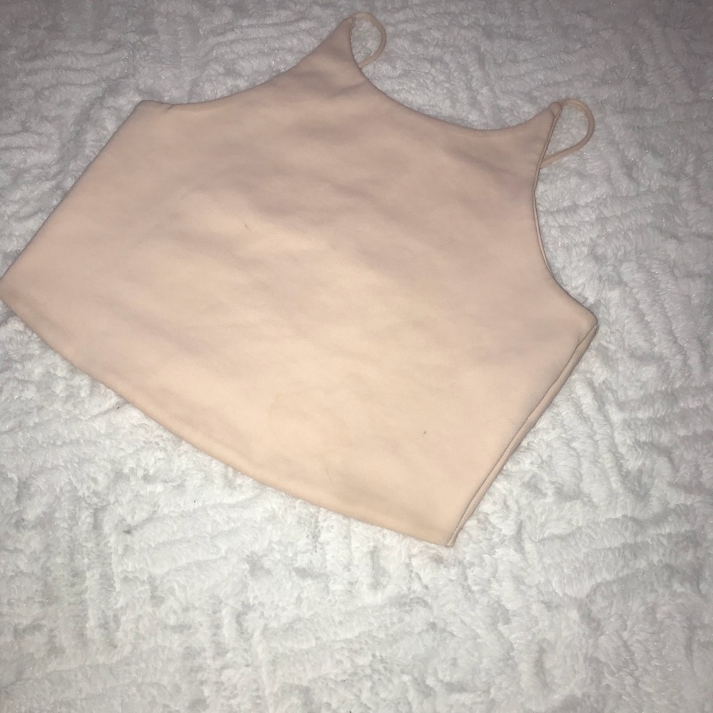 Pink crop top